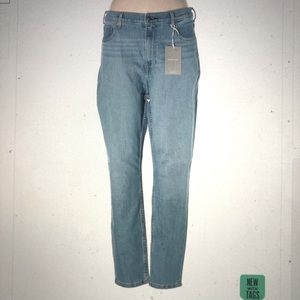 NWOT Everlane Ankle High Rise Straight Leg Jeans